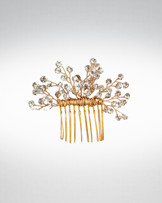 Bridal Comb with Crystals