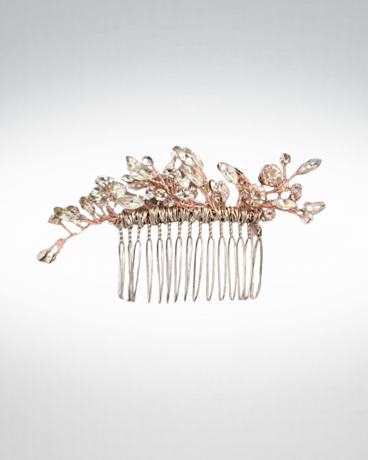 Bridal Comb with Crystals